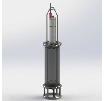 Botella muestras integradas 1000 m IWS III 436 602 Hydro-Bios