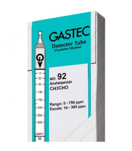 Tubos Gastec Acetaldehído 92
