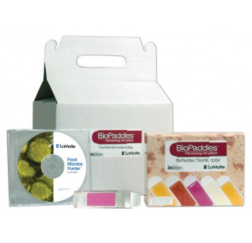 Kit de estudio de bacterias en los alimentos Lamotte 5565