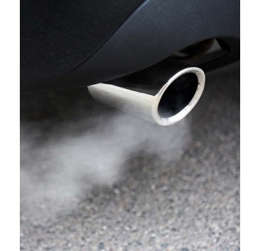 Análisis de los gases de escape de un coche